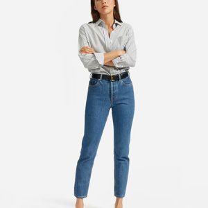 The Silky Cotton Oversized Shirt - Everlane | Size 4